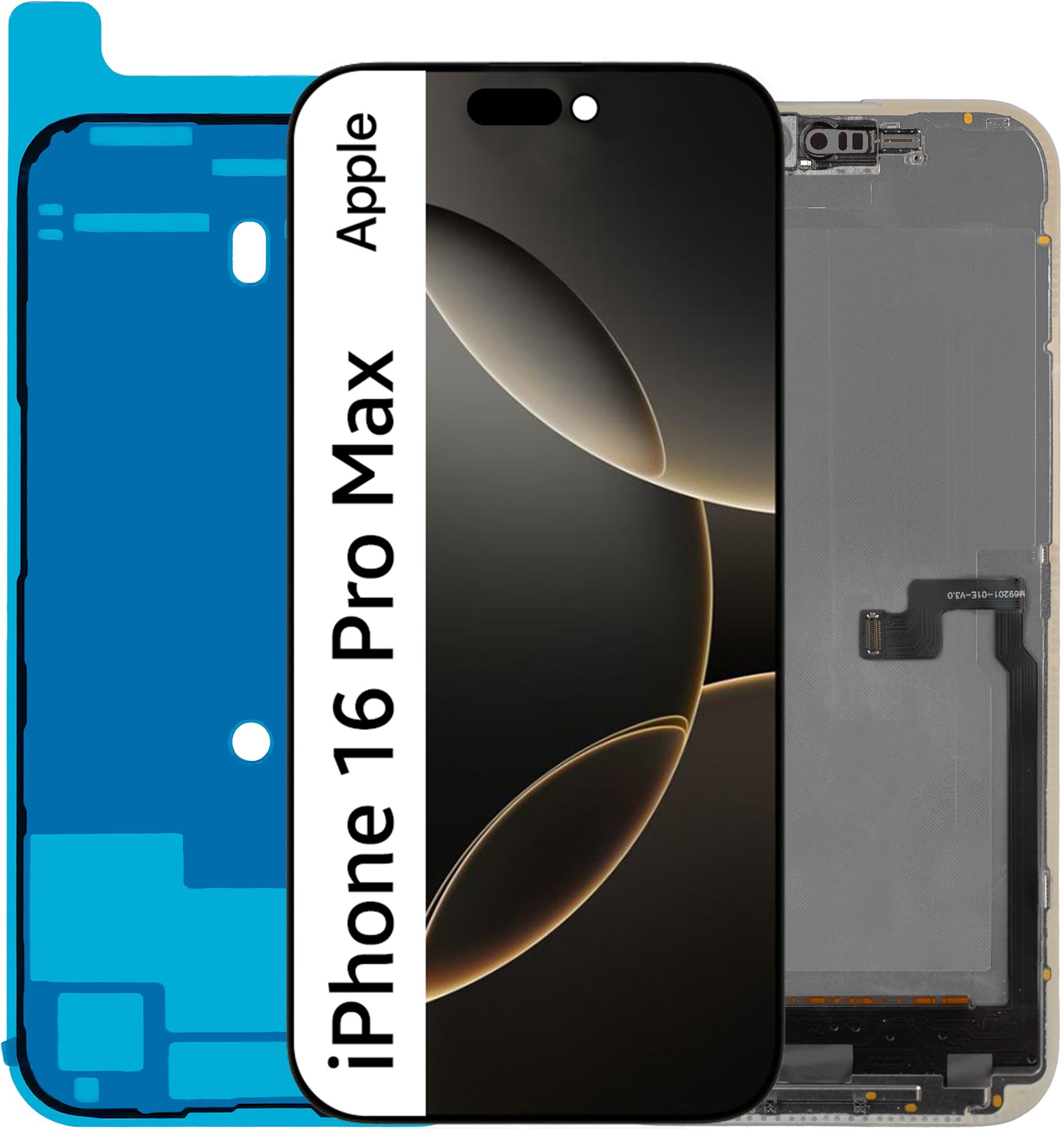 Wyświetlacz do iPhone 16 Pro Max Ekran LCD Soft OLED A3296 A3084 5904858355310