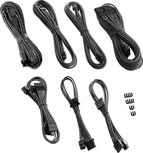 CableMod CableMod C-Series PRO ModMesh 12VHPWR Cable Kit for Corsair RM, RMi, RMx Black Label - carbon - Kable komputerowe i do monitorów - miniaturka - grafika 1