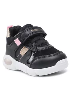 Buty dla dziewczynek - Geox Sneakersy B Pillow G. C B154FC 085NF C9999 Czarny - grafika 1