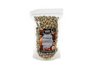 Pistacje PRAŻONE solone 500G Swojska Piwniczka - Orzechy i nasiona - miniaturka - grafika 1