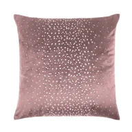 Poszewki na poduszki - Poszewka 45 x 45 Dekoracyjna Velvet Shiny Pudrowy - miniaturka - grafika 1