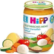 Dania dla dzieci - HiPP, Bio, danie wegetariańskie zapiekanka z mozzarellą i warzywami, 220 g - miniaturka - grafika 1