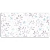 Podkładki na biurko - Mata ochronna na biurko Gałązki z liśćmi 120x60 cm, Dywanomat - miniaturka - grafika 1