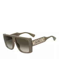 Okulary przeciwsłoneczne - MOSCHINO MOS119/S Okulary damskie, oliwkowe, 59, oliwkowe, Oliwa - miniaturka - grafika 1