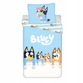 Pościel dla dzieci - Pościel Bluey 140x200 - licencyjna, bawełniana, idealna na prezent - miniaturka - grafika 1