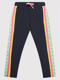 Spodnie i spodenki dla chłopców - Little Marc Jacobs Spodnie dresowe W14278 S Granatowy Regular Fit - grafika 1