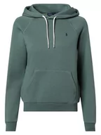Bluzy damskie - Polo Ralph Lauren - Damska bluza z kapturem, zielony - miniaturka - grafika 1