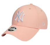 Czapki damskie - Czapka z daszkiem NEW ERA NY YANKEES damska różowa - miniaturka - grafika 1