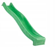 Place zabaw - Ślizg zjeżdżalnia Fala 3 m najdłuższa Zielona - miniaturka - grafika 1