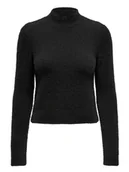 Swetry damskie - ONLY Sweter w kolorze czarnym - miniaturka - grafika 1