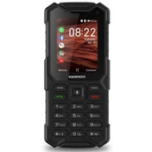 Telefony komórkowe - Hammer 5 Smart 4GB Dual Sim Czarny - miniaturka - grafika 1
