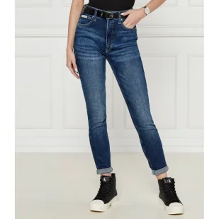 CALVIN KLEIN JEANS Jeansy | Skinny fit | high rise - Spodnie damskie - miniaturka - grafika 1