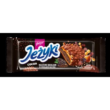 Goplana Jeżyki Cocoa kruche ciastka z kremem kakaowym 140 g