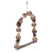 Klatki i wyposażenie dla ptaków - TIAKI huśtawka dla ptaków - Rozmiar L (szer. x wys.): 32 x 45 cm - miniaturka - grafika 1