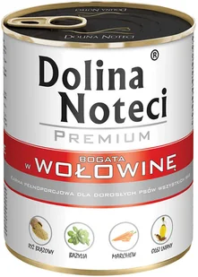 Dolina Noteci Premium, 24 x 800 g - Wołowina - Mokra karma dla psów - miniaturka - grafika 1