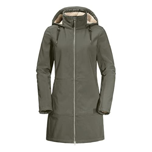Jack Wolfskin Damska kurtka Windy Valley, Dusty Olive, XXL