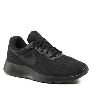 Półbuty męskie - Sneakersy Nike Tanjun DJ6258 001 Black/Black - grafika 1