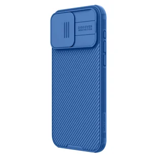 Pancerne etui Nillkin CamShield Pro Magnetic Case do iPhone 15 Pro z osłoną na aparat - niebieskie - Etui i futerały do telefonów - miniaturka - grafika 2