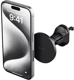 iOttie Uchwyt samochodowy, magnetyczny na kratkę nawiewu iTap 3 do MagSafe, czarny - Uchwyty samochodowe do telefonów - miniaturka - grafika 1