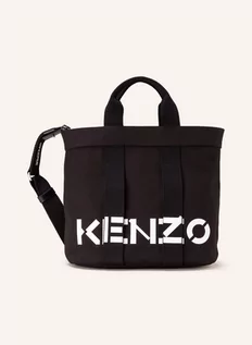 Torebki damskie - Kenzo Torba Shopper schwarz - grafika 1