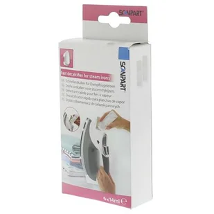 Scanpart Odkamieniacz do żelazek 6x14ml SCANPART 2910060002 - Akcesoria i części do żelazek - miniaturka - grafika 1