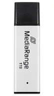 Pendrive - MediaRange MR1905-1 pamięć USB 1 TB USB Typu-A 3.2 Gen 1 (3.1 Gen 1) Czarny, Srebrny MR1905-1 - miniaturka - grafika 1