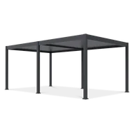 Kratki i pergole - Pergola tarasowa DELUXE Automatic + LED 3,6x6 Anthracite - Gutroof - miniaturka - grafika 1