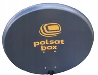 Anteny TV - ANTENA SATELITARNA CYFROWY POLSAT BOX HD ORYGINALNA 70 cm Grafitowa - miniaturka - grafika 1