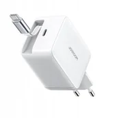 Zasilacze do laptopów - Ładowarka sieciowa Joyroom JR-TCL06 67W GaN z wbudowanym zwijanym kablem USB-C - biała - miniaturka - grafika 1