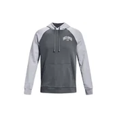 Bluzy męskie - Męska bluza dresowa nierozpinana z kapturem UNDER ARMOUR UA Rival 1373363-012 - miniaturka - grafika 1