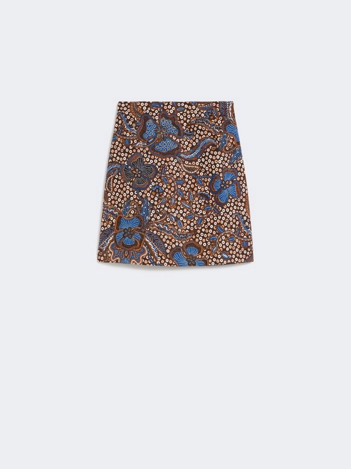Spódnica unisex max mara con stampa cuoio altro