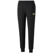 Spodnie męskie - Spodnie damskie Puma ESS+ Metallic Pants FL czarne 849959 01-XL - miniaturka - grafika 1