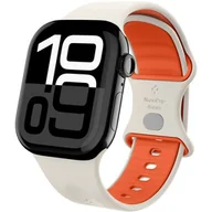 Akcesoria do smartwatchy - Spigen Pasek Nano Pop do Apple Watch 42/41/40/38mm, beżowo-pomarańczowy - miniaturka - grafika 1