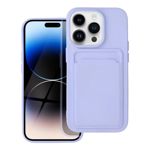 OEM Futerał Card Case do iPhone 14 Pro fioletowy