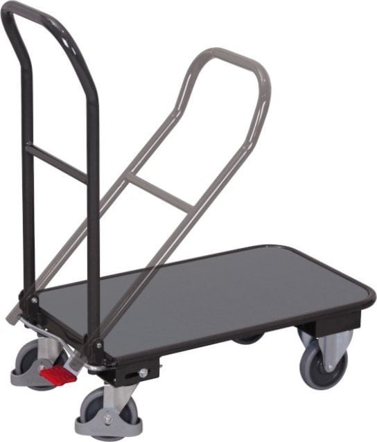 Variofit Wózek ze składaną poręczą 815x450x940 wys. - nośność 150 kg kolor: antracytowy