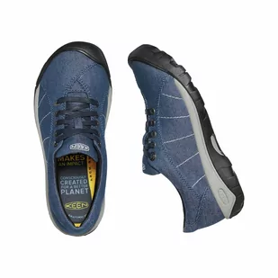 Buty miejskie damskie KEEN PRESIDIO CANVAS - Klapki i japonki męskie - miniaturka - grafika 2
