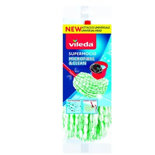 Clean Wkład do mopa Supermocio Microfibre Vileda - Miotły, szufle, mopy - miniaturka - grafika 9