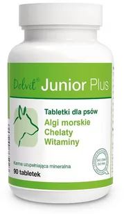 Dolvit Junior  Plus 2x90 tabletek - Suplementy i witaminy dla psów - miniaturka - grafika 2