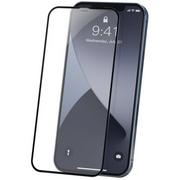 Szkła hartowane na telefon - Baseus Baseus SGAPIPH67N-PE01 Szkło hartowane pełne 3D 9h do iPhone 12 Pro Max 6.7'' 2szt SGAPIPH67N-PE01 - miniaturka - grafika 1
