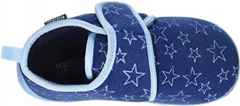 Playshoes Dziecięce Kapcie Domowe Na Rzepy 22/23 Ż6N
