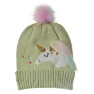 Czapki dla dzieci - Juleeze JZKCA0003GR Czapka dziecięca zielona 20x21 cm - miniaturka - grafika 1