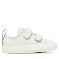Buty dla chłopców - Trampki Converse Chuck Taylor All Star Gold Easy-On A13793C Écru - miniaturka - grafika 1