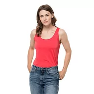 Kurtki damskie - Jack Wolfskin Kurtka damska Pack & Go Tank W, czerwony, L - miniaturka - grafika 1