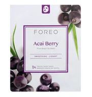 Maseczki do twarzy - Foreo Farm To Face Sheet Mask Acai Berry 1szt - miniaturka - grafika 1