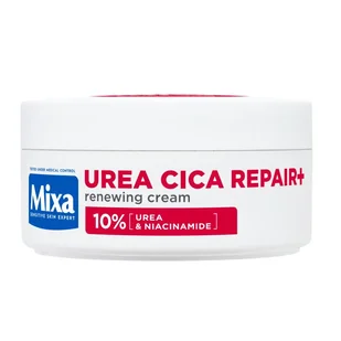 MIXA Urea Cica Repair+ regenerujący krem do twarzy dłoni i ciała 150ml - Kremy do twarzy - miniaturka - grafika 1