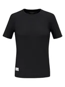 Koszulki sportowe damskie - Salewa Koszulka funkcyjna w kolorze czarnym - miniaturka - grafika 1