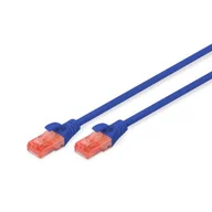 Patchcordy - Digitus Kabel krosowy DK-1612-010/B, 1 m - miniaturka - grafika 1