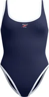 Stroje kąpielowe - Damski Strój Kąpielowy Solid Scoop 1pc poppy red/patriot blue rozmiar M - miniaturka - grafika 1