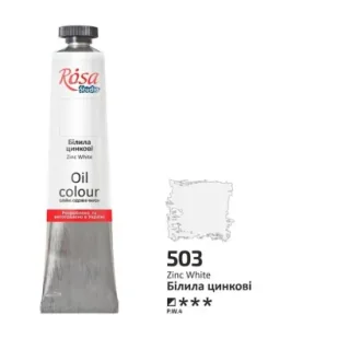 Rosa Farba olejna zink white 503 45ml - Farby i media malarskie - miniaturka - grafika 1