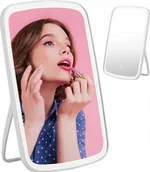 Lusterka do makijażu - Lusterko kosmetyczne Verk LUSTERKO KOSMETYCZNE PODŚWIETLANE LED DO MAKIJAŻU - miniaturka - grafika 1